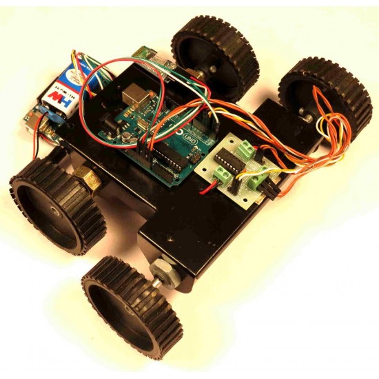 Bluetooth Based ACCELEROMETER Controlled Robot Using Arduino