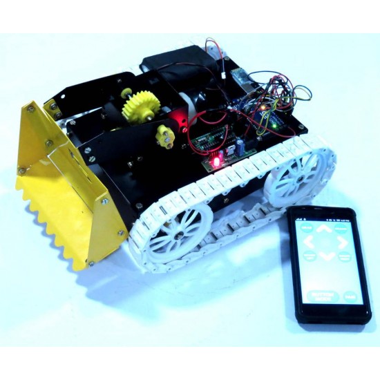 DUMPSTER ROBOT-Arduino and Bluetooth Based