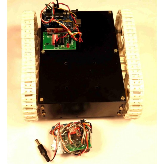 RF Based ACCELEROMETER Controlled ALL TERRAIN Robot Using Arduino