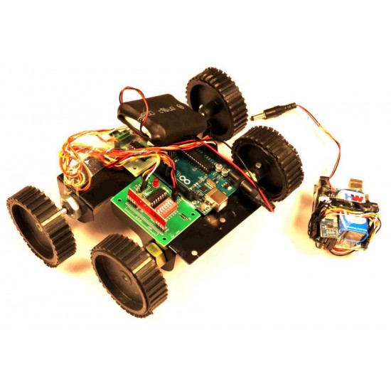 RF Based ACCELEROMETER  Controlled Robot Using Arduino