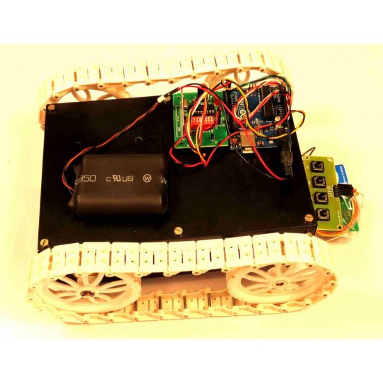 RF Controlled All Terrain Robot Using Arduino