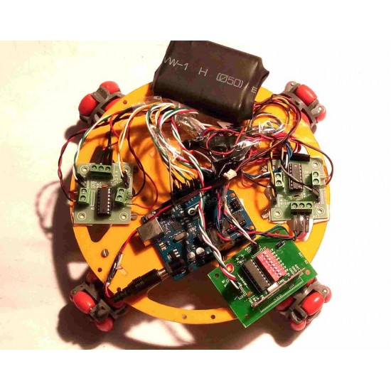 RF Controlled OMNI-DIRECTIONAL ROBOT Using Arduino