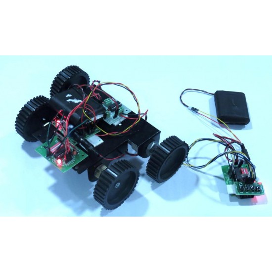 RF Controlled ROBOT