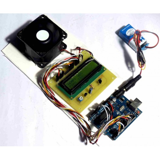 Temperature Controlled Fan Using Arduino