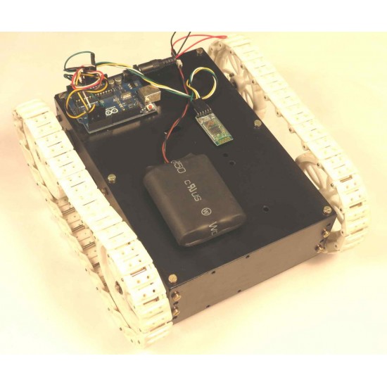 Voice Controlled ALL TERRAIN Robot -Arduino & Bluetooth Based