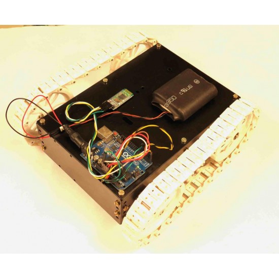 Voice Controlled ALL TERRAIN Robot -Arduino & Bluetooth Based