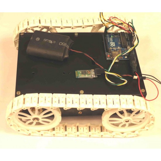 Voice Controlled ALL TERRAIN Robot -Arduino & Bluetooth Based