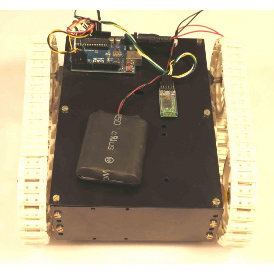 Voice Controlled ALL TERRAIN Robot -Arduino & Bluetooth Based