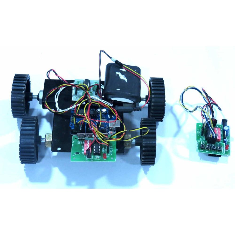 Project Kits : Buy Arduino Based RF Controlled ROBOT : ElementzOnline ...