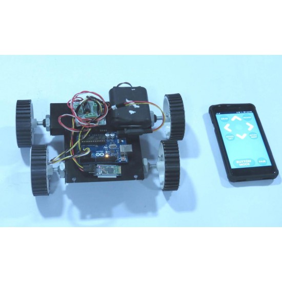 Bluetooth Controlled Robot-Arduino and Android App Based