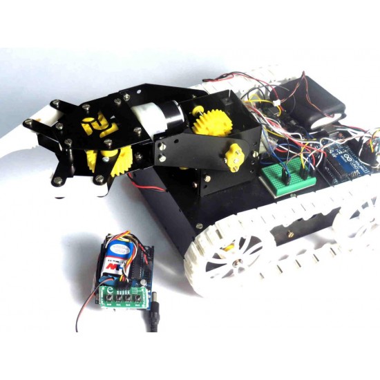 ZigBee Controlled PICK & PLACE ROBOT -Arduino Based