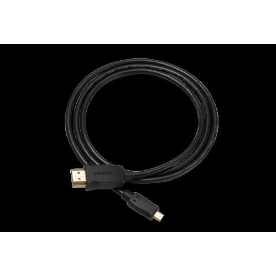 MicroHDMI to HDMI Cable for Raspberry Pi 4, BeagleBone Black and Odroid-C1
