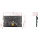10.1 Inch HDMI Capactive Touch LCD 1024x600 With Speakers And Raspberry Pi Mount