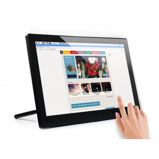 Waveshare 13.3inch HDMI LCD Touch Display (With Plastic Case) - 1920x1080, IPS