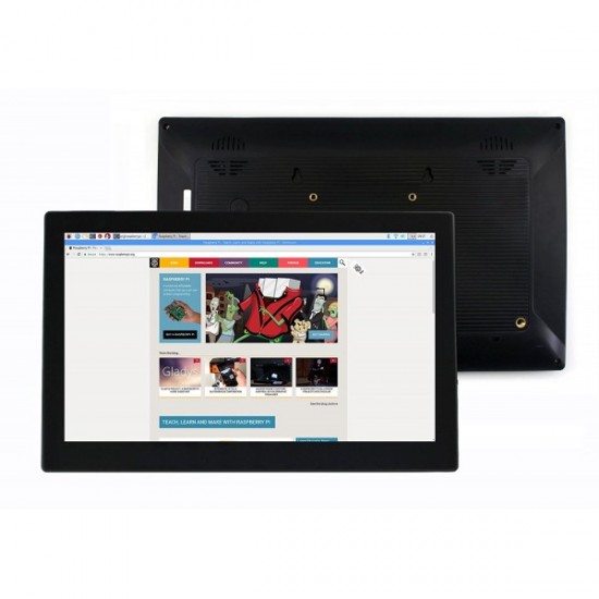 Waveshare 13.3inch HDMI LCD Touch Display (With Plastic Case) - 1920x1080, IPS