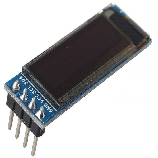 0.91 pulgadas I2C IIC SPI 128x32 Blanco OLED Pantalla LCD Módulo para Arduino PIC Z4R4