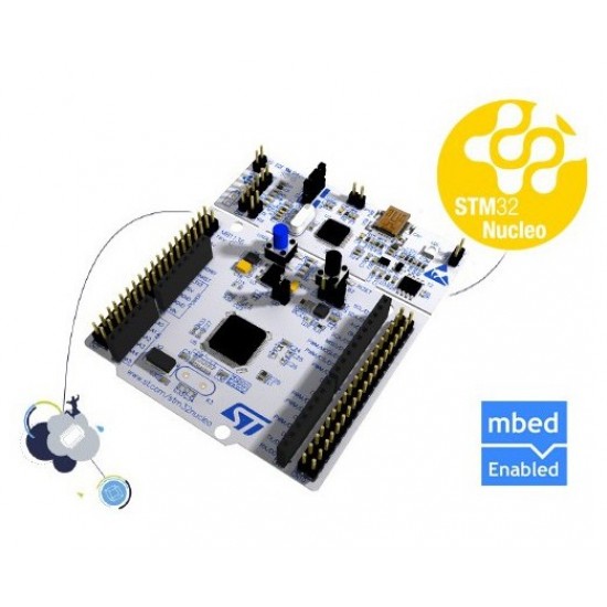 NUCLEO-F091RC -  Development Board, STM32F091RC MCU, mbed Enabled, Arduino™ Uno V3 and ST Morpho Connectivity