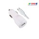 ERD CC 40 Micro USB White Car Charger