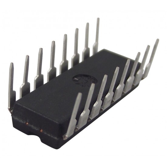MCP3008-I/P - 8-Channel 10-Bit ADC With SPI Interface - 200 kSPS, Single, 2.7 V, 5.5 V, DIP