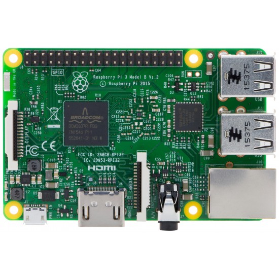 Raspberry Pi 3 Model B - With Built in WiFi and Bluetooth LE