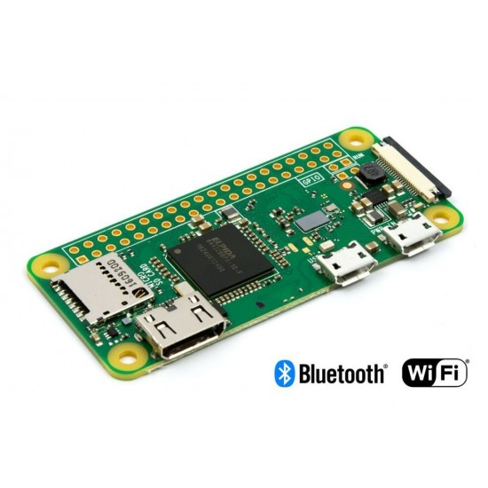 RASPBERRY PI ZERO W (WIRELESS) KIT - RPI-ZERO-W, Case, Adapter, NOOBS, miniHDMI to HDMI Converter, OTG Cable