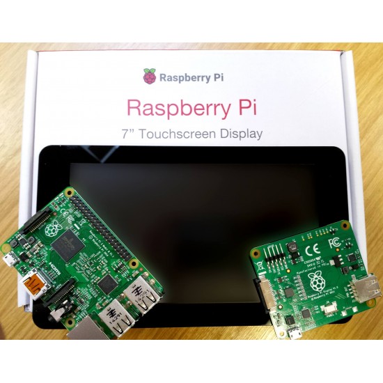 Raspberry Pi 7" Touch Screen Display with 10 Finger Capacitive Touch RASPBERRY-PI RASPBERRYPI-DISPLAY