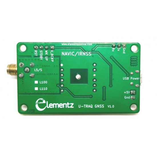 UTRAQ L100 IRNSS NavIC GAGAN GPS Receiver Module