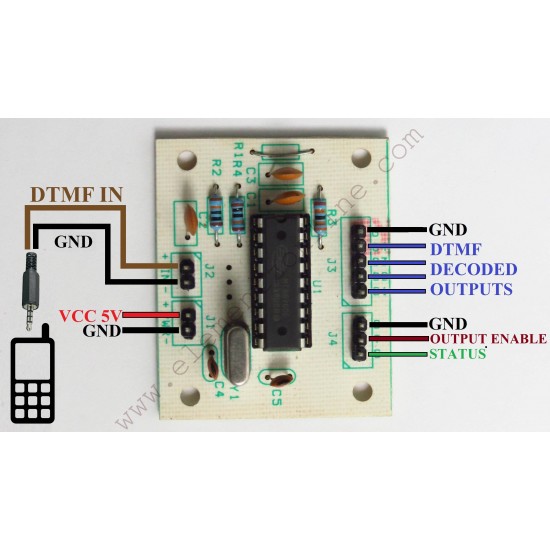 DTMF Decoder Board