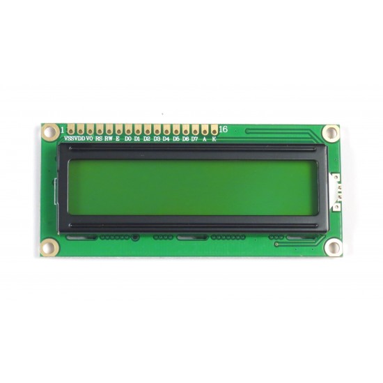 16x2 LCD Display (Green BackLight)