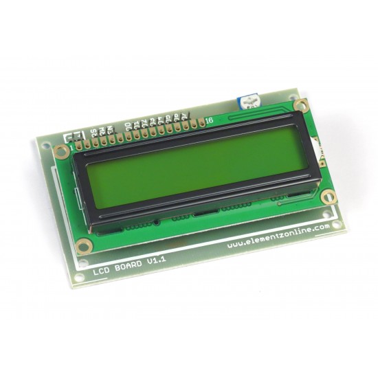 16x2 LCD Display (Green BackLight)