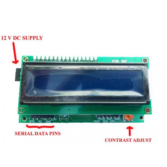 LCD Serial Interface UART Converter Board