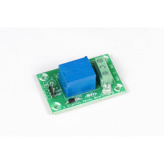 SINGLE CHANNEL 1CH 12V RELAY BOARD MODULE (CONTROLLABLE WITH 5V or 3.3V)