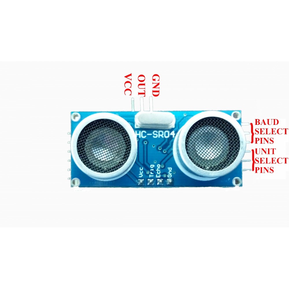 Buy HC-SR04 Ultrasonic Sensor Module with serial converter ...