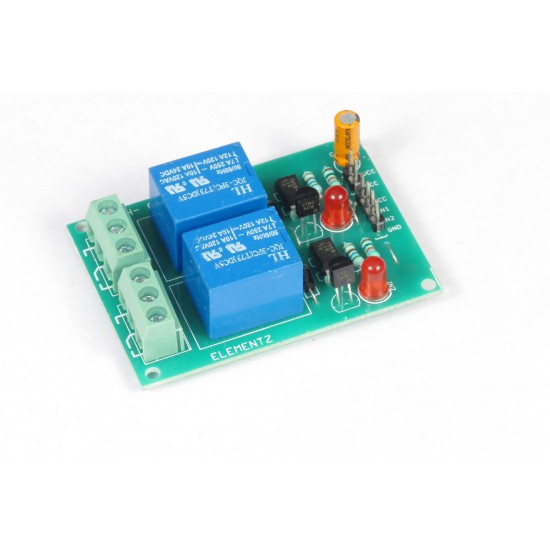 TWO CHANNEL 2CH 5V RELAY BOARD with OPTO-COUPLER