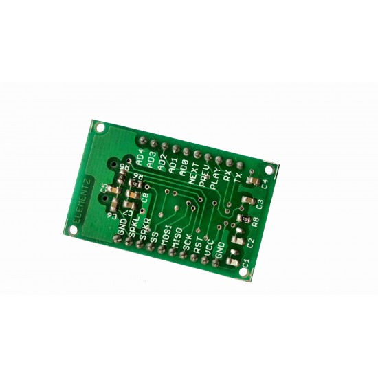 microSD Memory Card Audio / Sound Play Back 5V UART Serial Communication Module