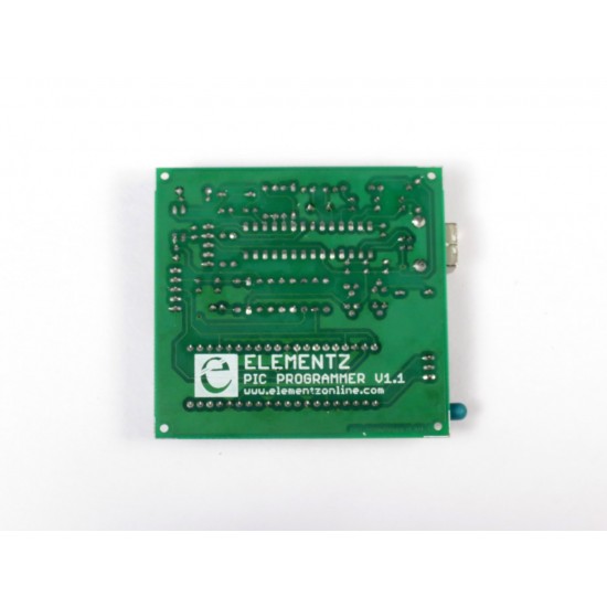 USBPICPROG PIC USB ICSP Programmer with ZIF socket Flasher
