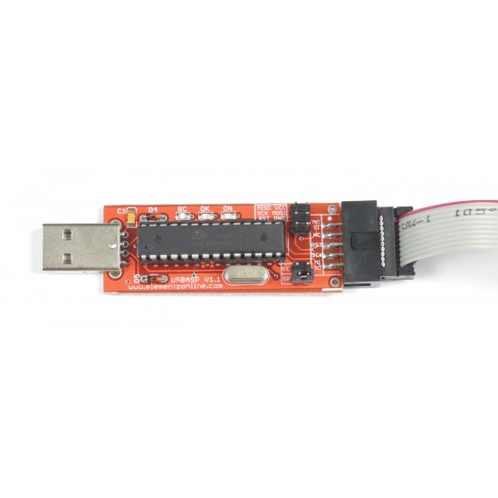 AVR USB PROGRAMMER USBasp USBISP ISP for ATMEL ATMEGA ATTINY MICROCONTROLLERS