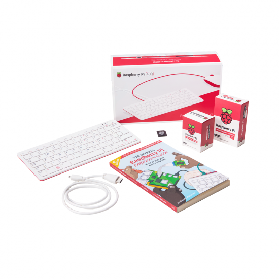 Raspberry Pi 400 Personal Keyboard Computer Full Official Kit - US Layout