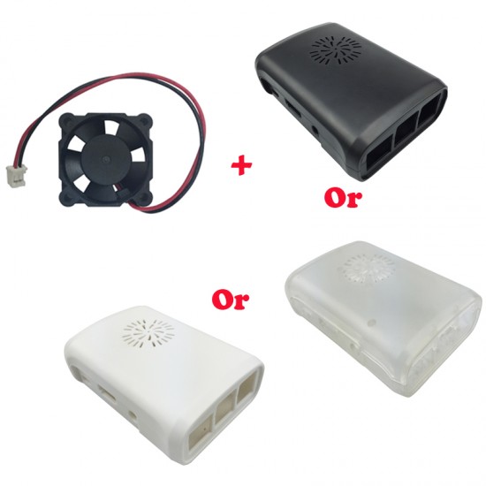 Raspberry Pi 3 Model B+ - Complete Starter Kit (RPi3B+, Case, Adapter, NOOBS Card, HDMI, LAN)