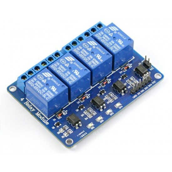 4 Channel 5V Relay Board Module Relay Expansion Board for Arduino Raspberry Pi