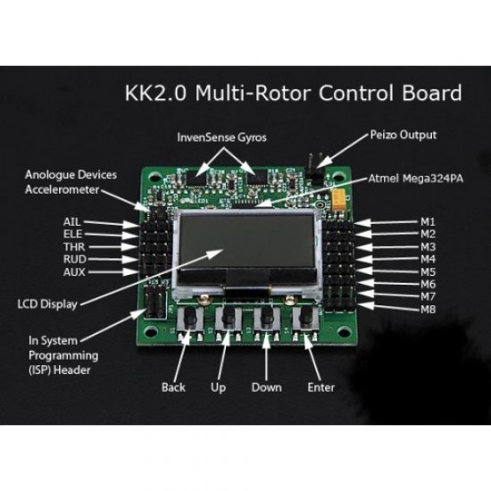 KKmulticontroller V2 Controller Board With LCD