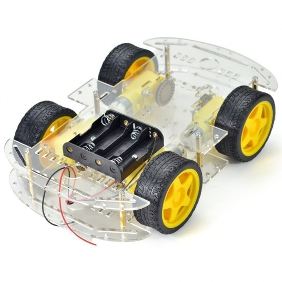 4WD Four Wheel Drive Smart Robot Car Chassis DIY kit