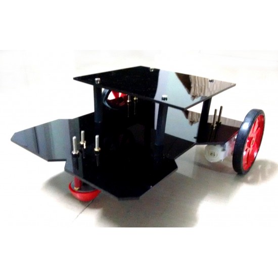DIY KIT - ACRYLIC ROBOT CHASSIS BODY with PLATFORM