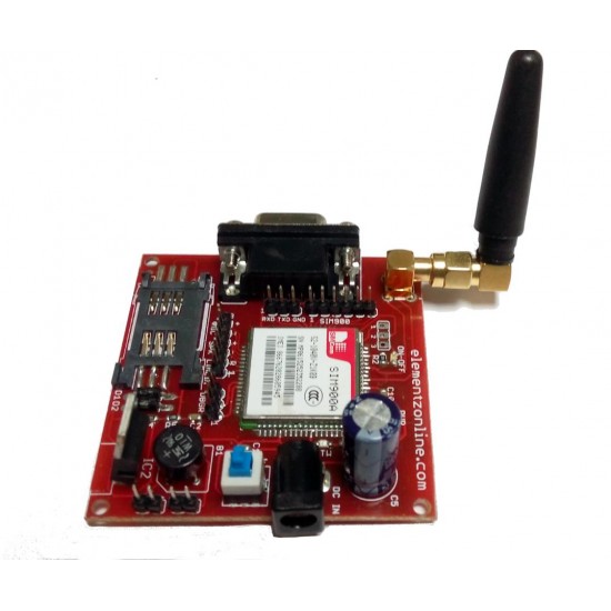 Recreation stamp sleeve Buy SIM900A GSM MODEM MODULE V1.2 with SMA ANTENNA (RS232, ...
