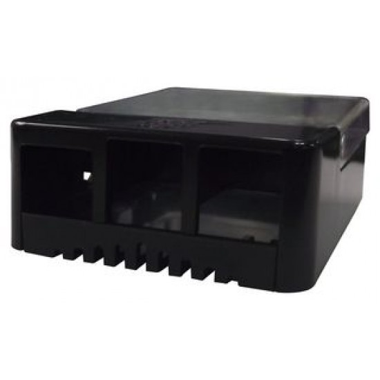 CBPIHAT-BLK -  Dev Board Enclosure, Raspberry Pi B+, Pi 2, Pi 3, Hat PCB s, Black / Transparent