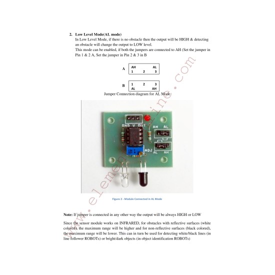 IR INFRARED PROXIMITY / OBSTACLE SENSOR MODULE