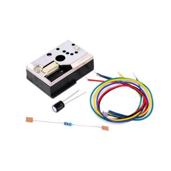 GP2Y1010AU0F Compact Optical Dust Sensor Smoke Particle Sensor With Cable