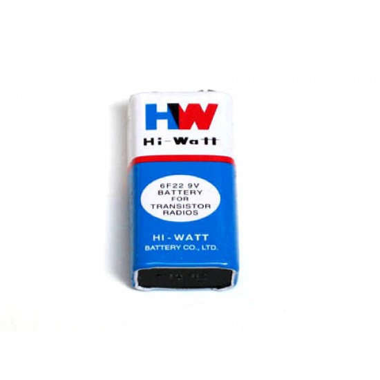 9V HI-WATT battery