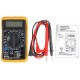 DURATOOL D03047 Handheld Digital Multimeter, DC Current, AC/DC Voltage, Continuity, Diode, Resistance, Transistor