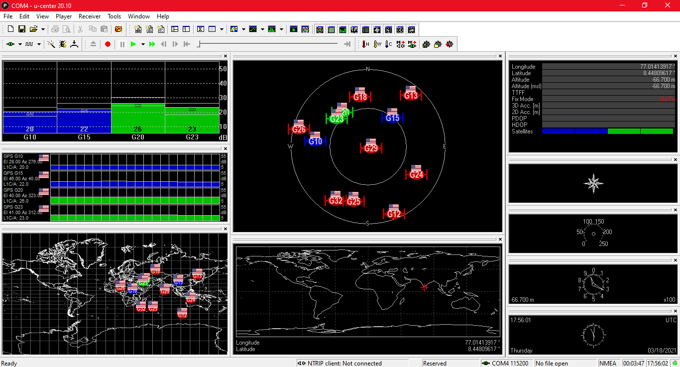 Urskive Bourgeon Et bestemt GPS Visualise softwares for GNSS Receiver data interpret ...